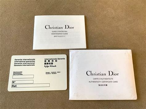 dior authenticity card 2023|dior zip codes authenticity.